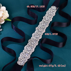 Sparkling Rhinestone Wedding Dress Belt