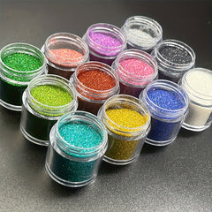 Holographic Laser Fine Glitter Powder Sequins for Nail Makeup Body Craft