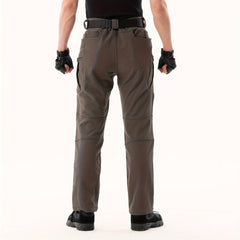 Men's Winter Work Trousers Plus Velvet Warm Cargo Pants