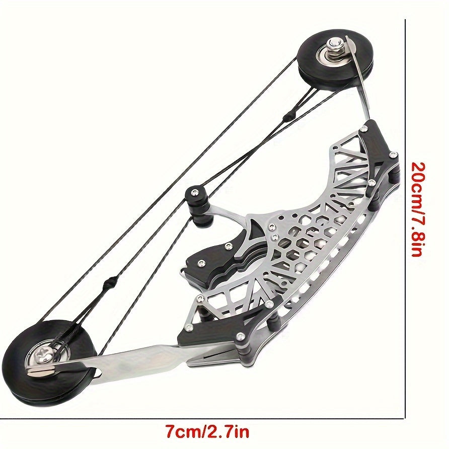 Mini Composite Bow Set Stainless Steel Decompression Toy