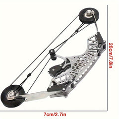 Mini Composite Bow Set Stainless Steel Decompression Toy