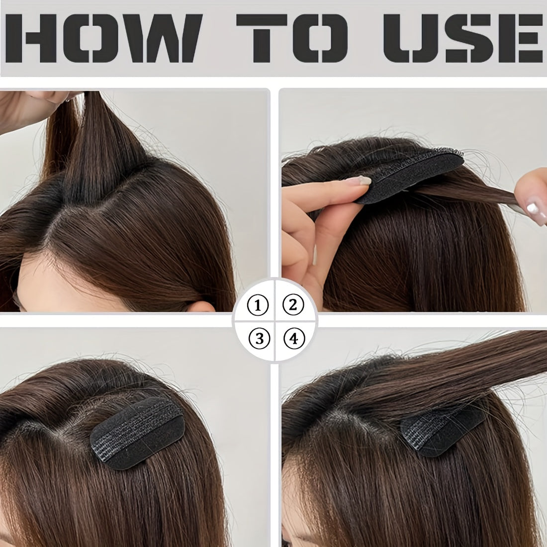 Hair Styling Accessory Set with Bun Maker, Clips, Combs & More