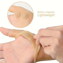 Wrist Guard Sleeve Finger Wrist Twist Fixation Gloves For Women Men