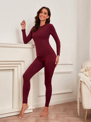 Plush Lined Thermal Shirt for Women