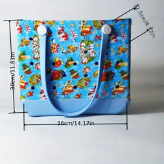 Christmas Decoration Beach Bag Travel Tote Storage Sports Fitness