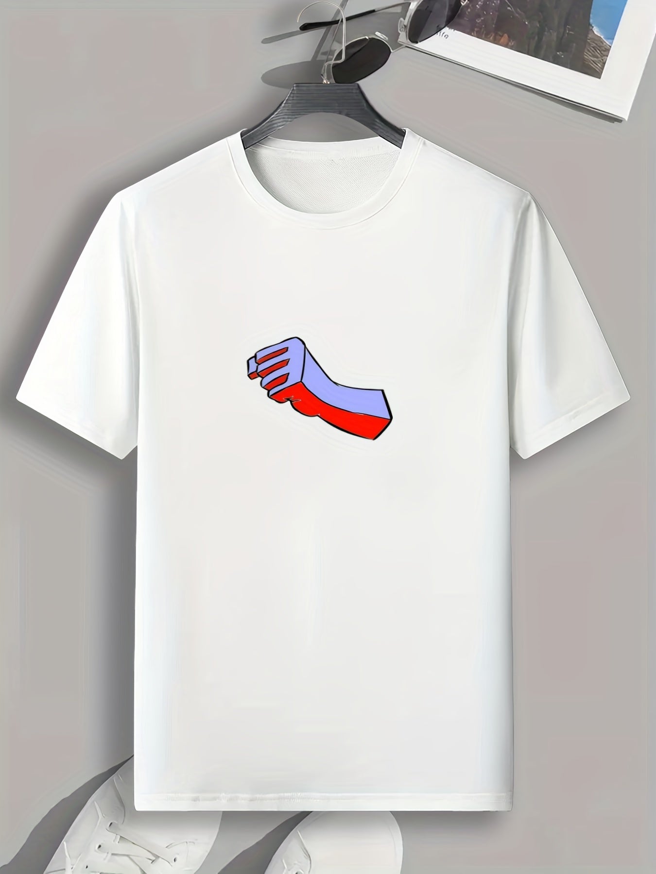 Men's Comfy Outdoor T-Shirt Stretch Breathable Tee
