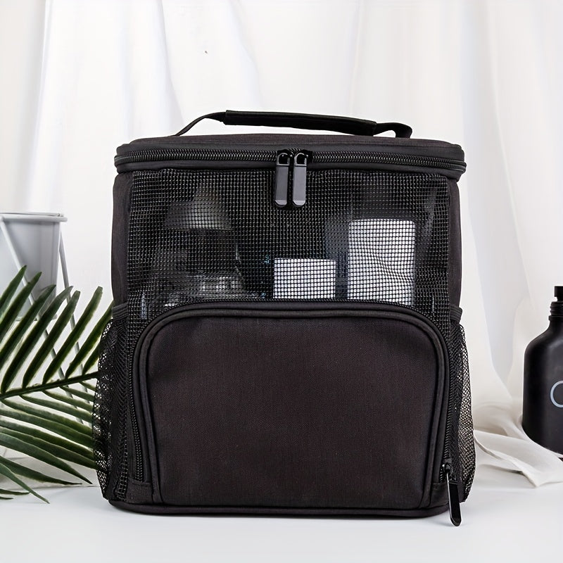 Portable Shower Caddy Bag Quick Dry Mesh Travel Storage Bag