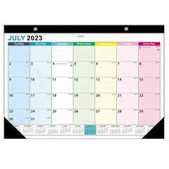 Large Desk Wall Calendar July-Dec 18 Months 18x30