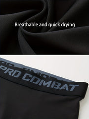 Men's 3-Piece Compression Suit Quick Drying - Sports & Fitness
