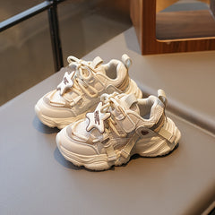 Girls Casual Breathable Sneakers Non-slip Outdoor Shoes