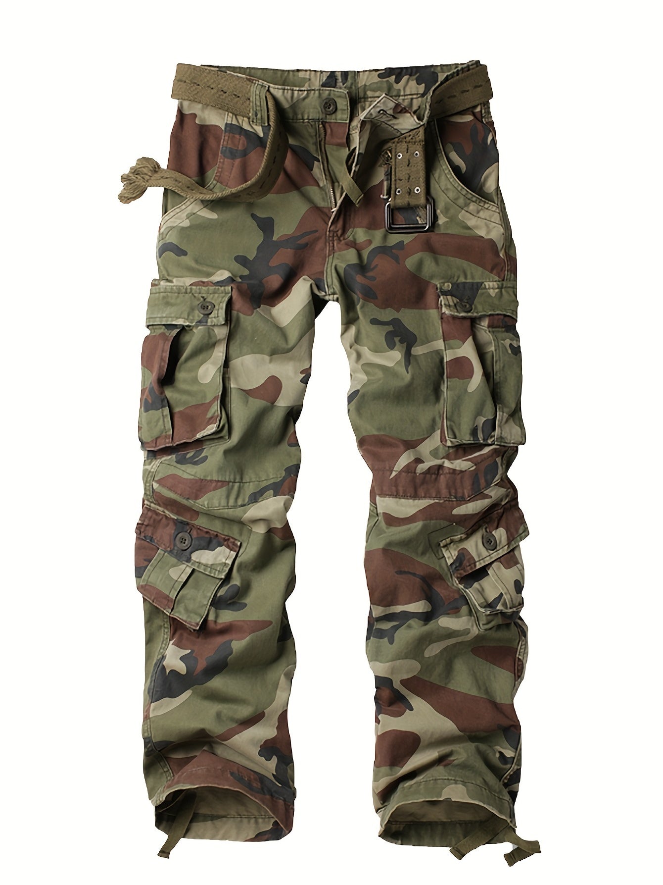 Men's Casual Military Tactical Cargo Pants with Pockets