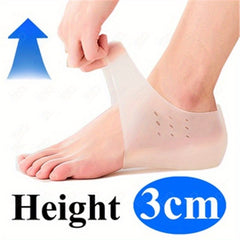 1pair Invisible Height Increase Insoles Soft Arch Support Insoles