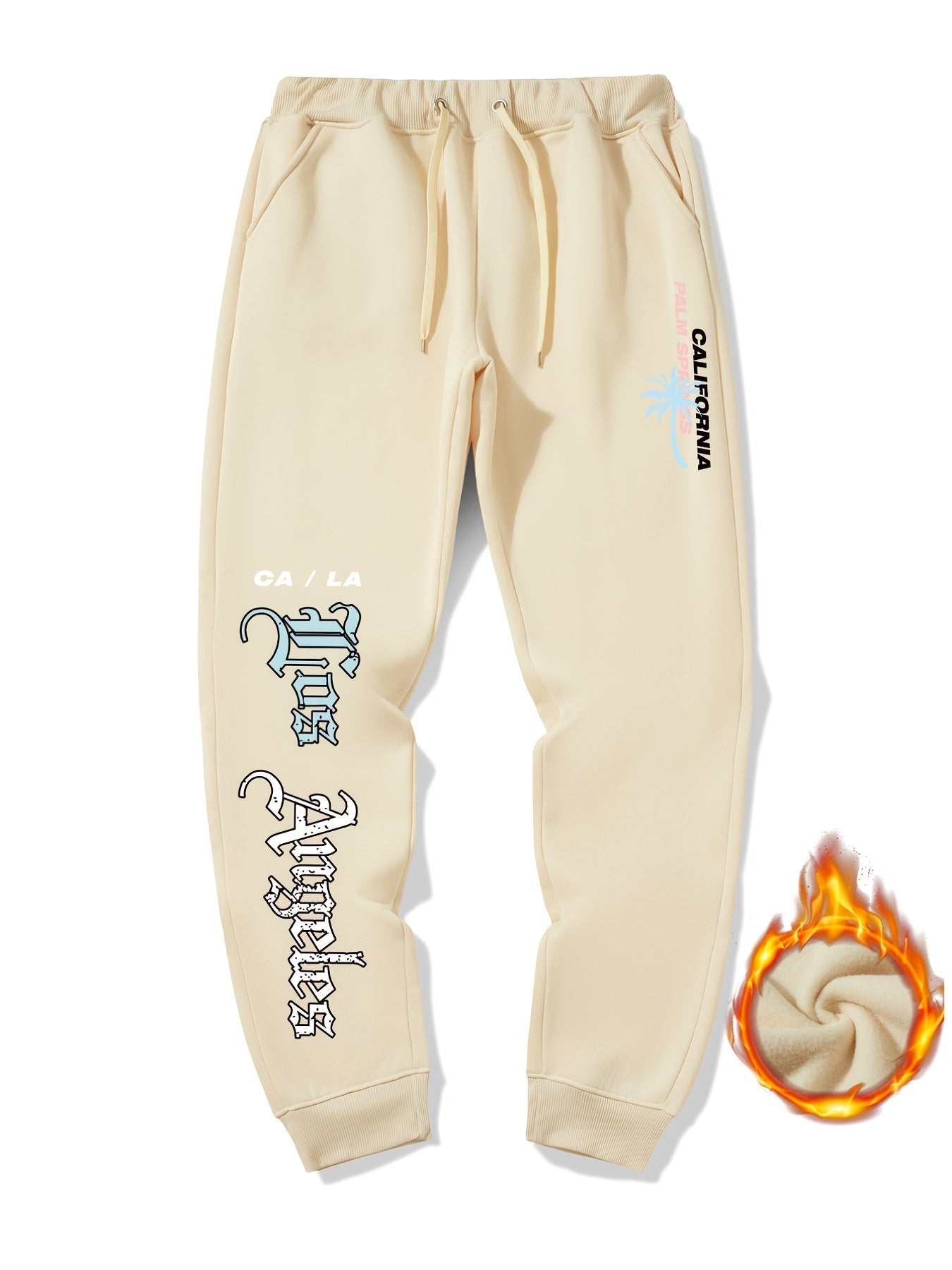 Men's Casual Warm Jogger Sweatpants