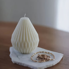 Pear Shaped Candle Making Silicone Mold