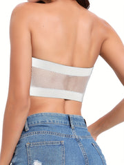 Strapless Bandeau Bra Comfy & Breathable Stretch Everyday Bra