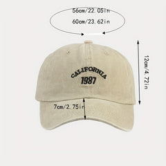 Men's Duck Tongue Hat Baseball Cap for Spring and Summer 1987