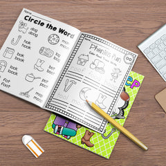 Phonics Workbook: Master 'OO' Word Families