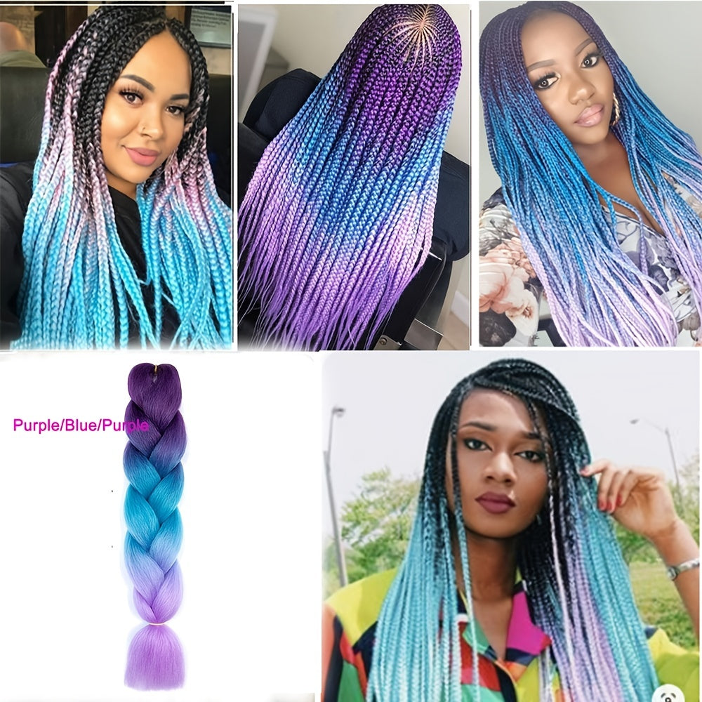 1pc 60-100g Jumbo Braiding Hair Ombre Extensions