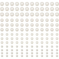 282pcs Pearl Stickers Facial Nail Art DIY Crafts