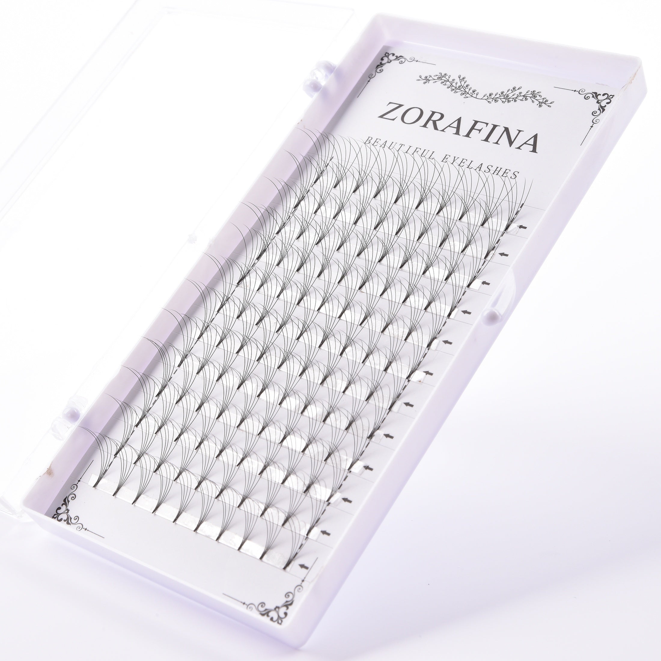 5D Cluster Lashes Short Root Curling Eyelashes Extension