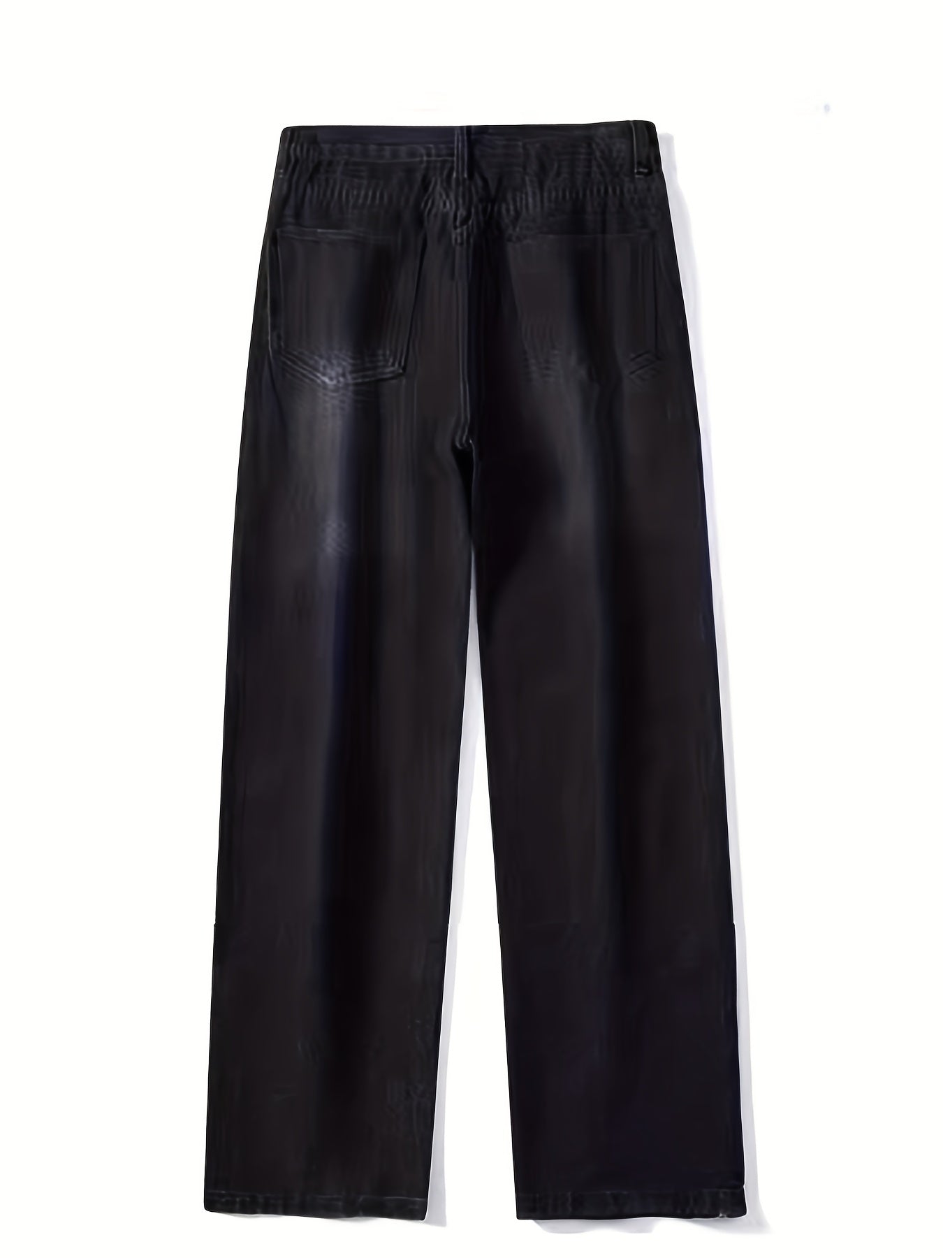 Slim Fit Jeans Men Casual Straight Leg Denim Pants Spring Summer