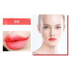 Soft Matte Natural Nude Tone Lipstick Long Lasting Waterproof 12 Colors