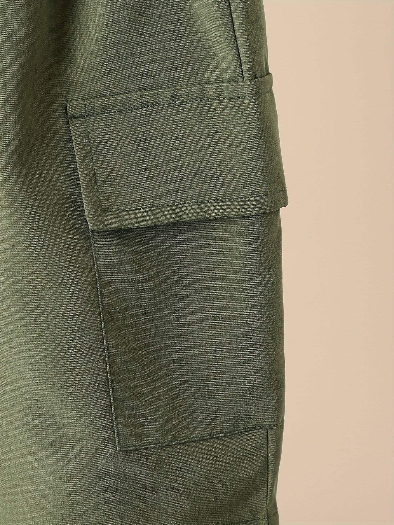 Boys Short Sleeve Shirt & Cargo Shorts Summer Outfit