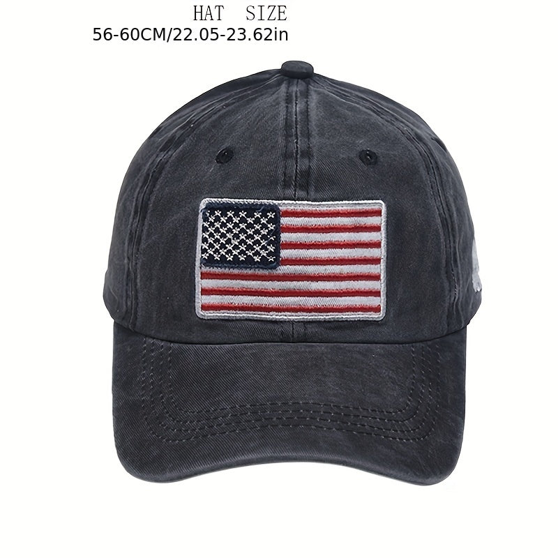 Distressed Retro Solid Baseball Cap All match Sunshade Sunscreen