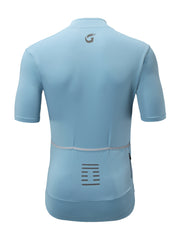 Breathable Men's Cycling Top with Zipper Short Sleeves