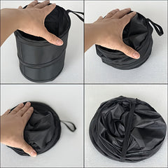Foldable Car Garbage Bin Universal Car Seat Back Hanging