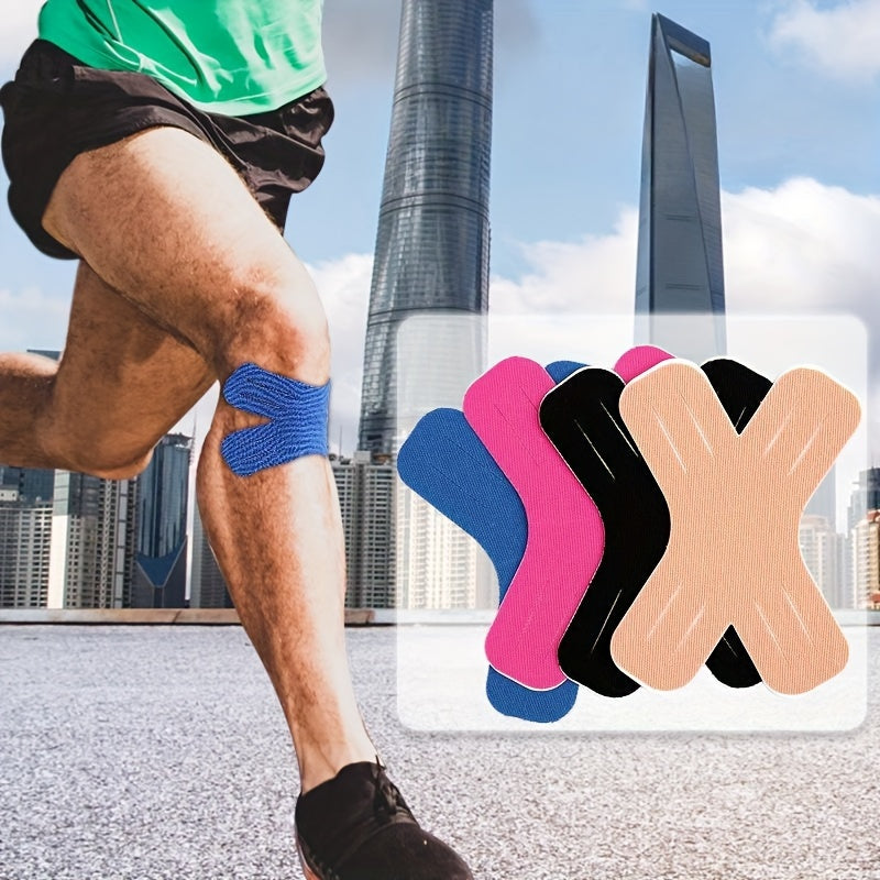 20pcs Pre Cut X Shaped Muscle Patch for Basketball Fitness Support