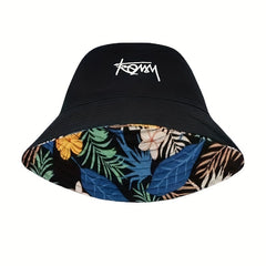 Big Size Reversible Hawaii Bucket Hat for Men Women