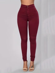 High Waist Yoga Leggings with Butt Lifting Tech for Sports Fitness