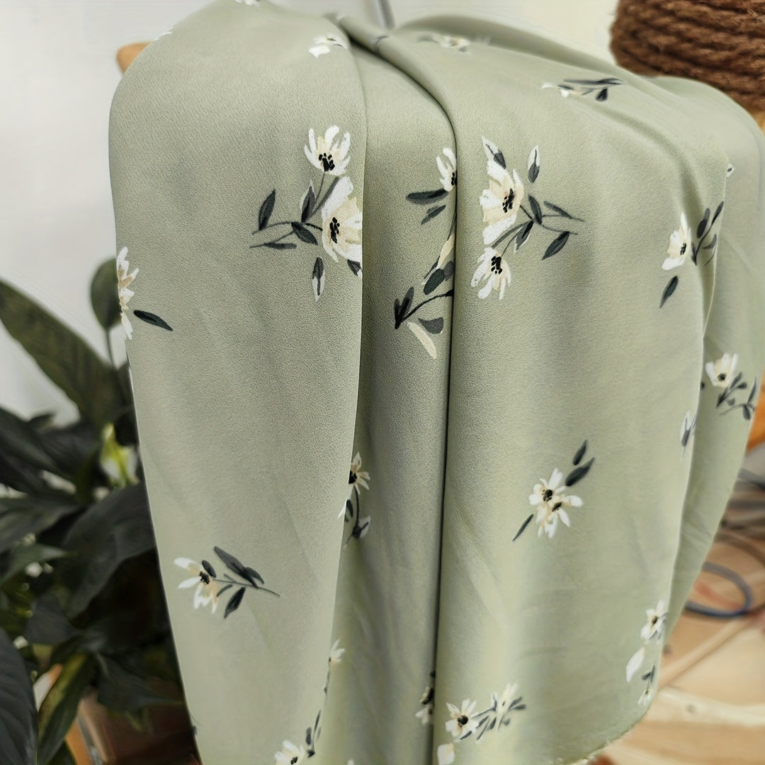 1yd Chiffon Fabric DIY Clothing Pants Dress Fabric artificial Cutting Size