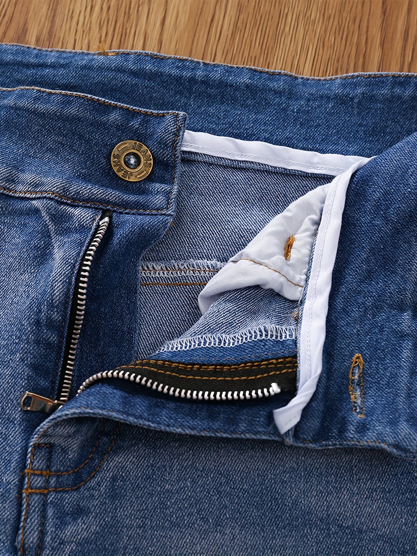 Girls Slim Fit Denim Pants - Classic Straight Leg Jeans for Kids