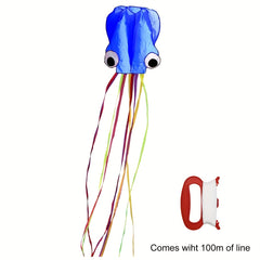 Creative Octopus Kite With Long Tail for Outdoor Fun