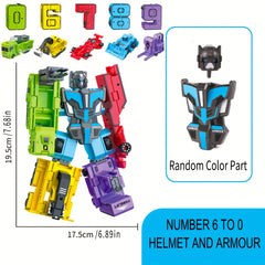 Number Transformation Puzzles 0-9 DIY Kit