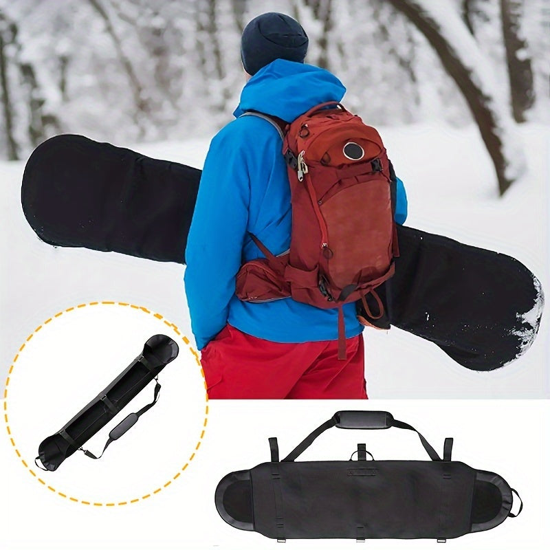 Waterproof Ski Board Cover w/ Shoulder Strap, 55-63in Skii