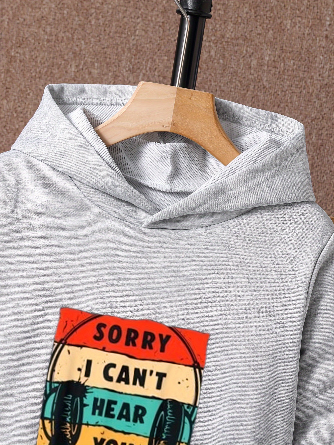 Boys Kids Casual Long Sleeve Hooded Sweatshirt & Sweatpants Set