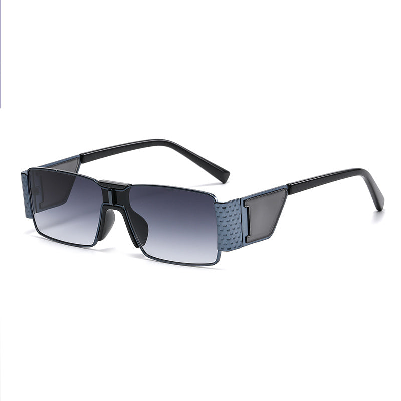 Small Frame Square Sunglasses Black
