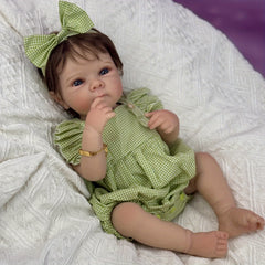 19" Reborn Baby Girl Doll Toy for Child Birthday Gift - Lifelike