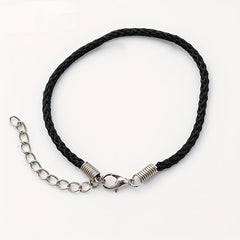 1pc Braided Solid Sports Bracelet Outdoor Couple Wristband