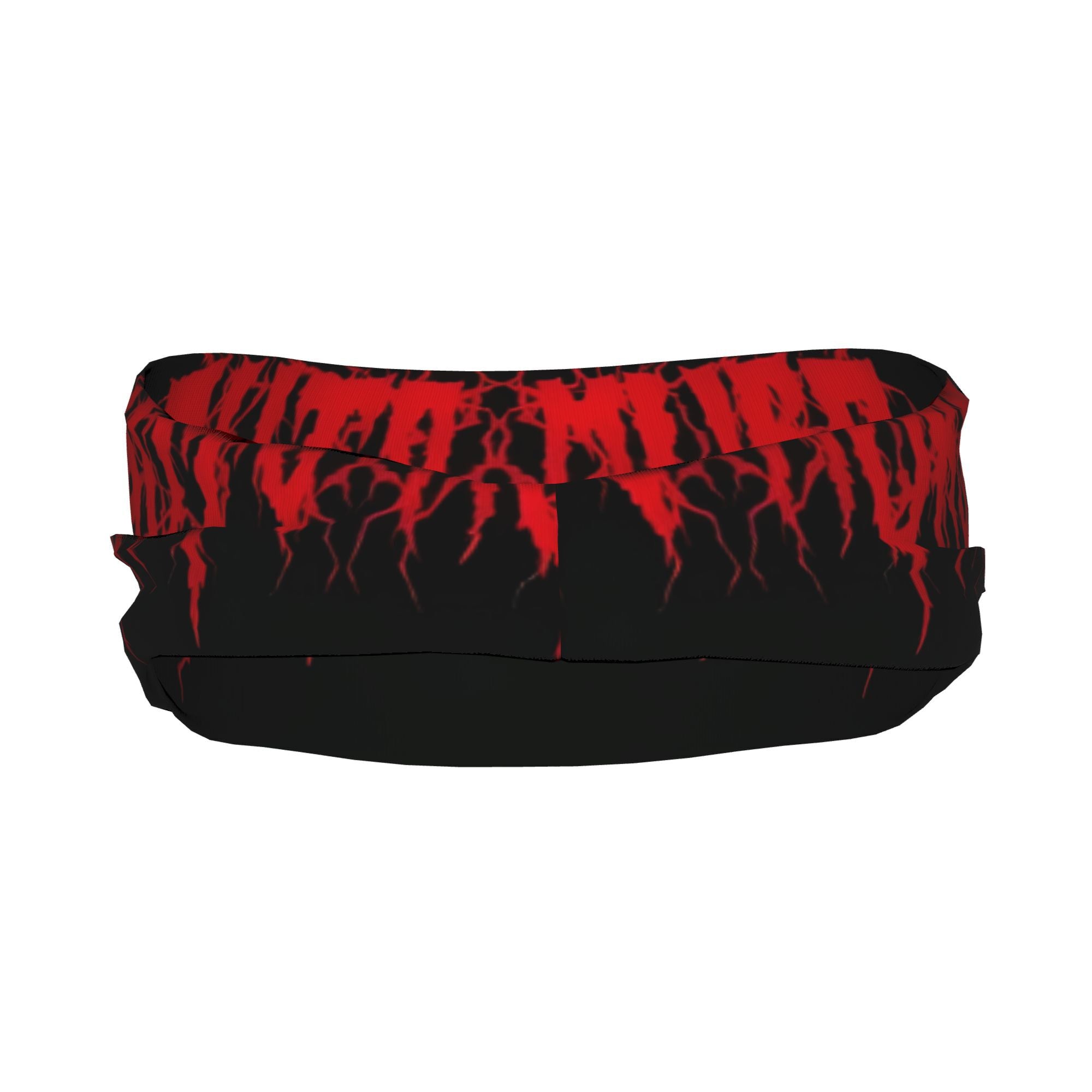Death Metal Sports Headband - Red Dripping Blood Design