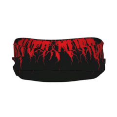 Death Metal Sports Headband - Red Dripping Blood Design
