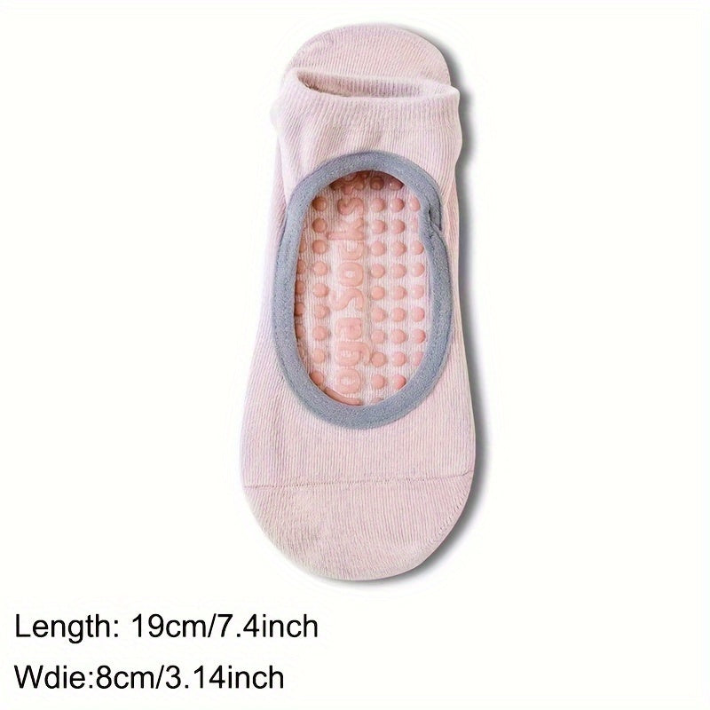 Women's Yoga Socks Anti Skid Non Slip Floor Slippers with Grips