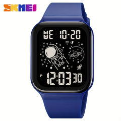 Spaceman Animation Student Watch Waterproof