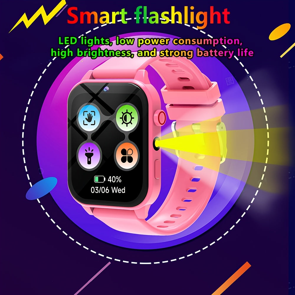Kids Educational Toy Watch 18 Games HD Camera Flashlight Alarm Clock Timer