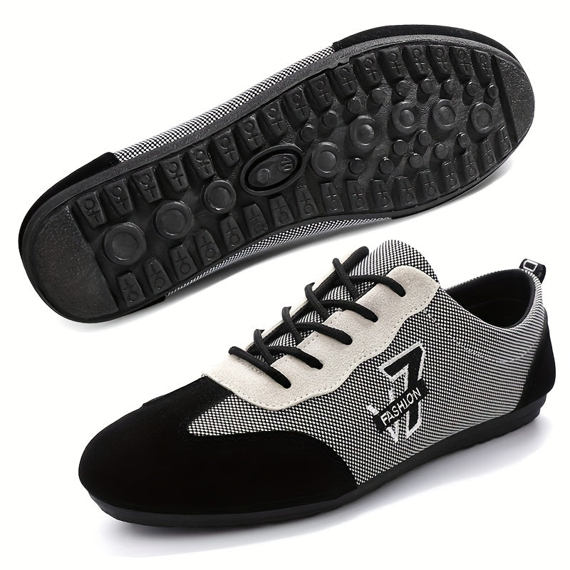 Men's Lace up Sneakers Comfortable Walking Shoes