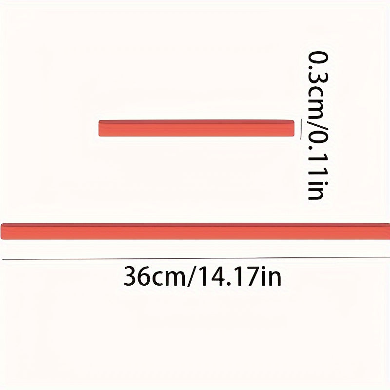 200pcs Large Size Rubber Bands for Office File 36 x 14 x 17mm