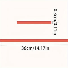 200pcs Large Size Rubber Bands for Office File 36 x 14 x 17mm